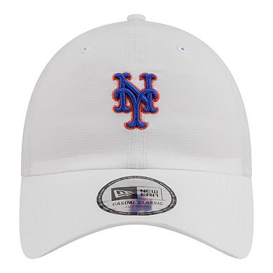 Men's New Era White New York Mets Ripstop Casual Classic Adjustable Hat