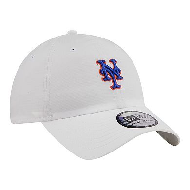 Men's New Era White New York Mets Ripstop Casual Classic Adjustable Hat
