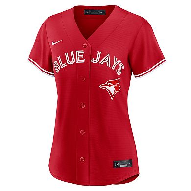 Women's Nike Red Toronto Blue Jays Canada Day Replica Jersey