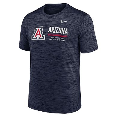 Men's Nike Navy Arizona Wildcats Sideline Velocity Dri-FIT T-Shirt