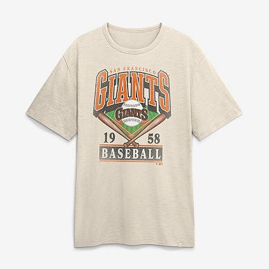 Men's Fanatics Tan San Francisco Giants Stadium Slub T-Shirt