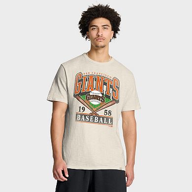 Men's Fanatics Tan San Francisco Giants Stadium Slub T-Shirt