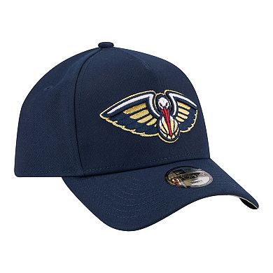 Youth New Era Navy New Orleans Pelicans 9FORTY A-Frame Adjustable Hat