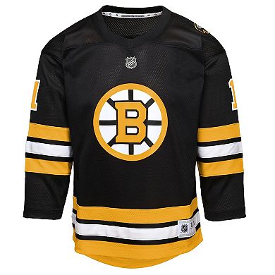 Youth Outerstuff Jeremy Swayman Black Boston Bruins Home Replica Jersey