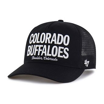 Men's '47 Black Colorado Buffaloes Contemporary Hitch Trucker Adjustable Hat