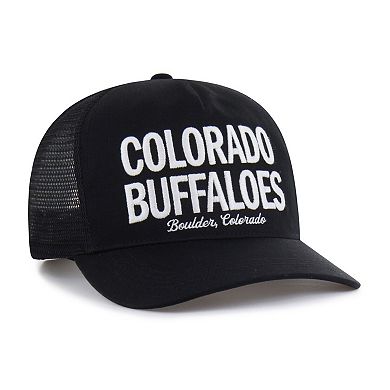 Men's '47 Black Colorado Buffaloes Contemporary Hitch Trucker Adjustable Hat