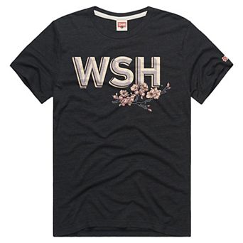 Men's Homage Charcoal Washington Nationals Tri-Blend Hyperlocal T-Shirt
