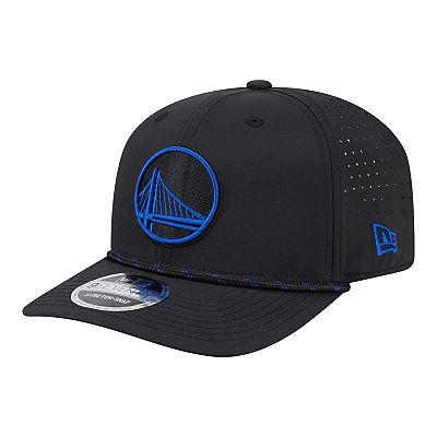 Men's New Era Black Golden State Warriors Sport Rope Vented