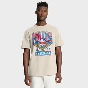 Men's Fanatics Tan Philadelphia Phillies Stadium Slub T-Shirt