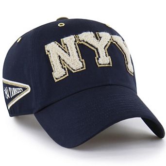 Men's '47 x Stoney Clover Lane Navy New York Yankees Acro Charm Clean Up Adjustable Hat