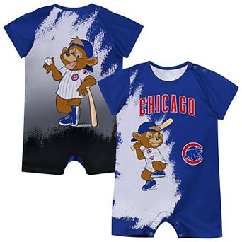 Infant Outerstuff Royal Chicago Cubs Baby Mascot Bodysuit