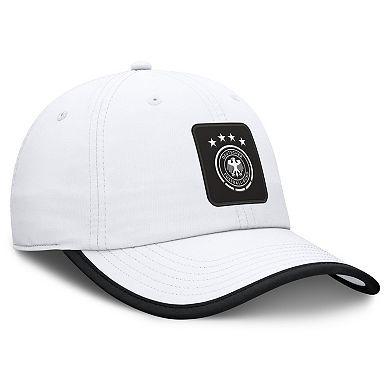 Men's Fanatics White Germany National Team Pacer Adjustable Hat