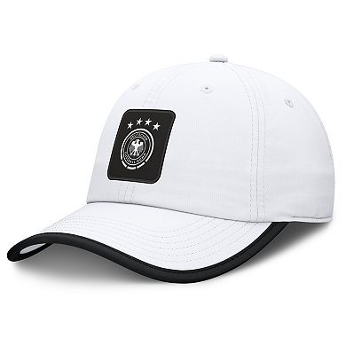 Men's Fanatics White Germany National Team Pacer Adjustable Hat