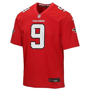 Youth Nike Michael Penix Jr. Red Atlanta Falcons Game Jersey