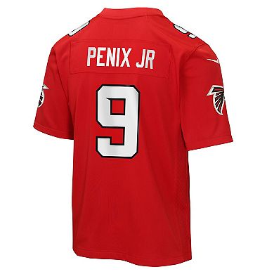 Youth Nike Michael Penix Jr. Red Atlanta Falcons Game Jersey