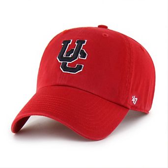 Men's '47 Red Cincinnati Bearcats Vault Clean Up Adjustable Hat