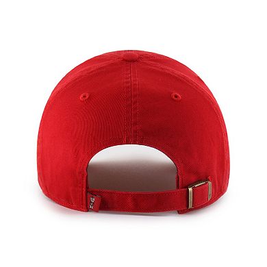 Men's '47 Red Cincinnati Bearcats Vault Clean Up Adjustable Hat