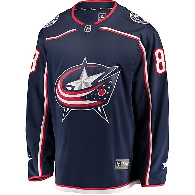 Men's Fanatics Conor Garland Navy Columbus Blue Jackets Home Breakaway Jersey
