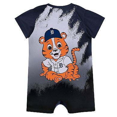 Newborn Outerstuff Navy Detroit Tigers Baby Mascot Bodysuit