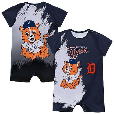 Newborn Outerstuff Navy Detroit Tigers Baby Mascot Bodysuit