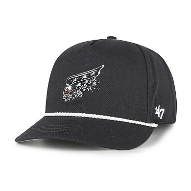 Men's '47 Charcoal Washington Capitals Cherry Blossom Rope Hitch Adjustable Hat