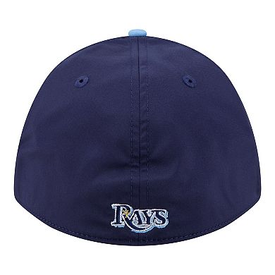 Men's New Era Navy/Light Blue Tampa Bay Rays Rope M-Crown A-Frame 39THIRTY Flex Hat