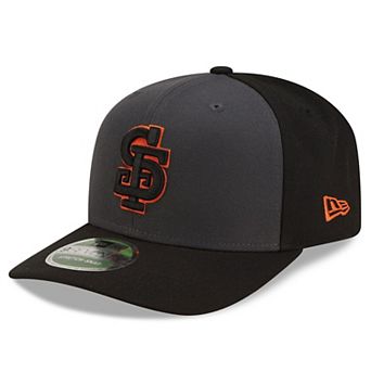 Men's New Era Gray/Black San Francisco Giants Player Replica Alternate 9SEVENTY Adjustable Hat