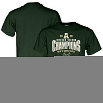 Unisex Blue 84 Green South Florida Bulls 2026 American Conference Men's Basketball Regular Season Champions Locker Room T-Shirt