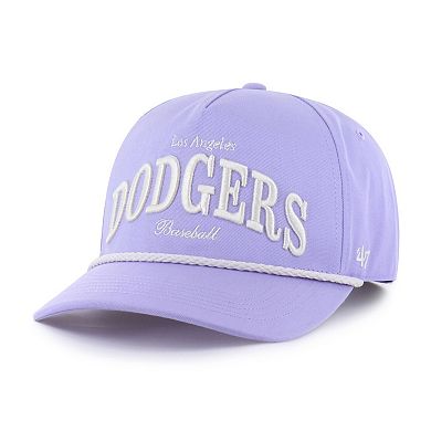 Women's '47 Purple Los Angeles Dodgers Gelato Hitch Rope Adjustable Hat