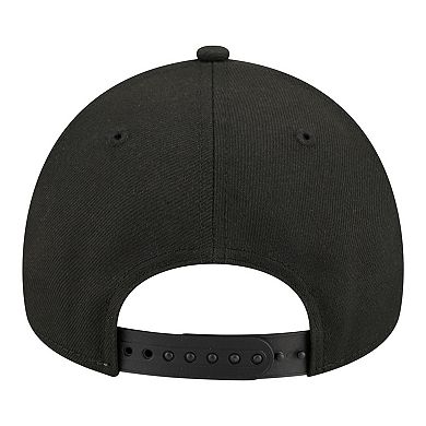 Youth New Era Black Portland Trail Blazers 9FORTY A-Frame Adjustable Hat