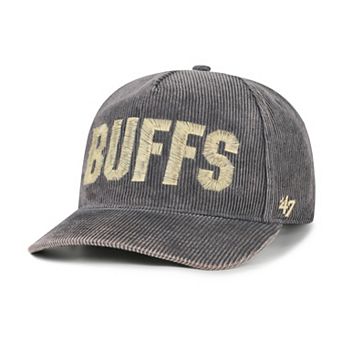 Men's '47 Gray Colorado Buffaloes Reclaim Snow Wash Corduroy Hitch Adjustable Hat