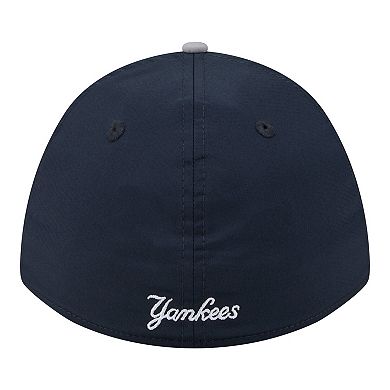 Men's New Era Navy/Gray New York Yankees Rope M-Crown A-Frame 39THIRTY Flex Hat