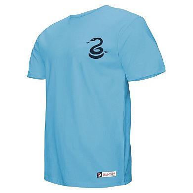 Men's Mitchell & Ness Light Blue Philadelphia Union 2-Hit T-Shirt