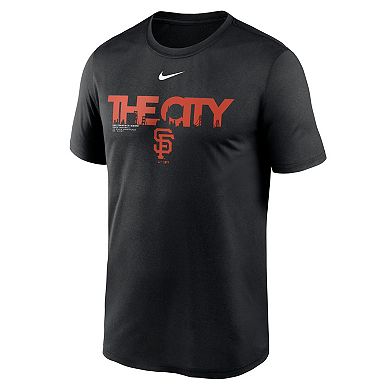 Men's Nike Black San Francisco Giants My Town Legend Dri-FIT T-Shirt