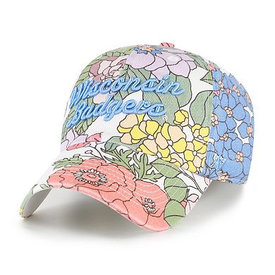 Women's '47 Wisconsin Badgers Florentina Clean Up Adjustable Hat