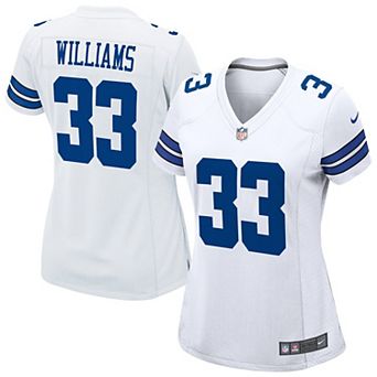 Women's Nike Javonte Williams White Dallas Cowboys Game Jersey