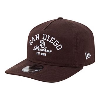 Men's New Era Brown San Diego Padres Stacked 19TWENTY Adjustable Hat