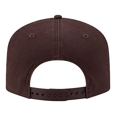 Men's New Era Brown San Diego Padres Stacked 19TWENTY Adjustable Hat