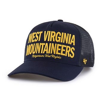 Men's '47 Navy West Virginia Mountaineers Contemporary Hitch Trucker Adjustable Hat