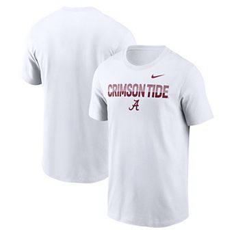 Men's Nike White Alabama Crimson Tide Primetime Kinetic T-Shirt