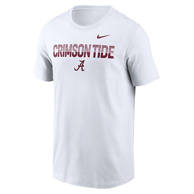 Men's Nike White Alabama Crimson Tide Primetime Kinetic T-Shirt