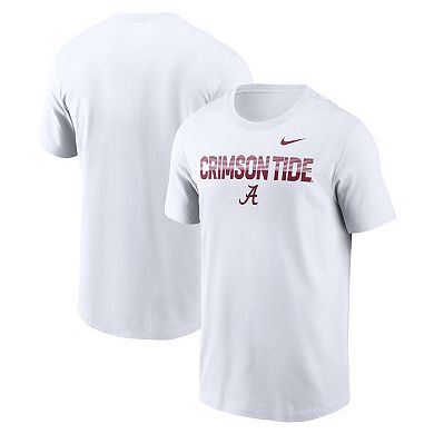 Men's Nike White Alabama Crimson Tide Primetime Kinetic T-Shirt