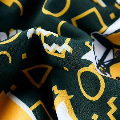 Men's Chubbies Green Green Bay Packers Game Day Fit Classic Lined Swim Trunks