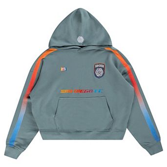 Unisex Live Breathe Futbol Gray San Diego FC Rossi Hoodie