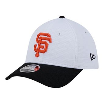 Youth New Era White/Black San Francisco Giants Baseball 39THIRTY M-Crown Flex Hat