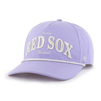 Women's '47 Purple Boston Red Sox Gelato Hitch Rope Adjustable Hat