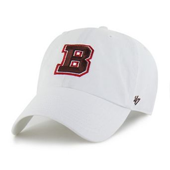 Men's '47 White Brown Bears Clean Up Adjustable Hat