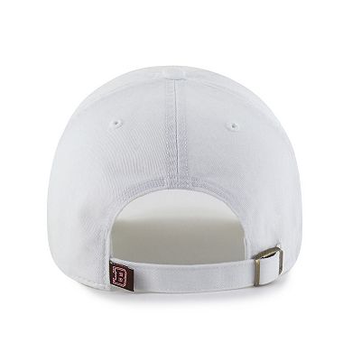 Men's '47 White Brown Bears Clean Up Adjustable Hat