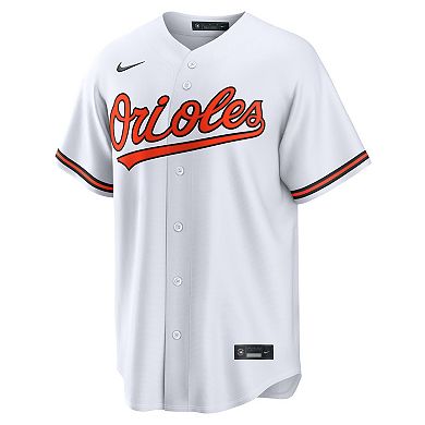 Men's Nike White Baltimore Orioles Home Replica Jersey