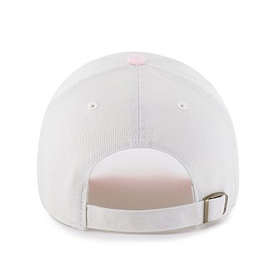 Women's '47 White/Pink Chicago White Sox Gelato Two-Tone Clean Up Adjustable Hat